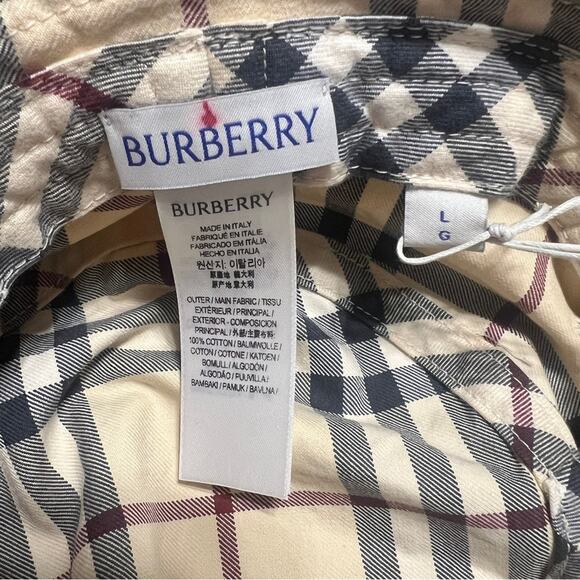 Burberry Classic Check Bucket Hat